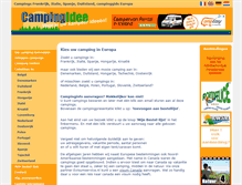 Tablet Screenshot of campingidee.nl